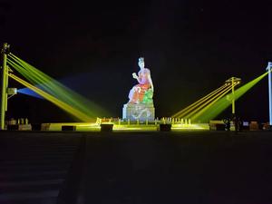 兴城菊花女室外演艺