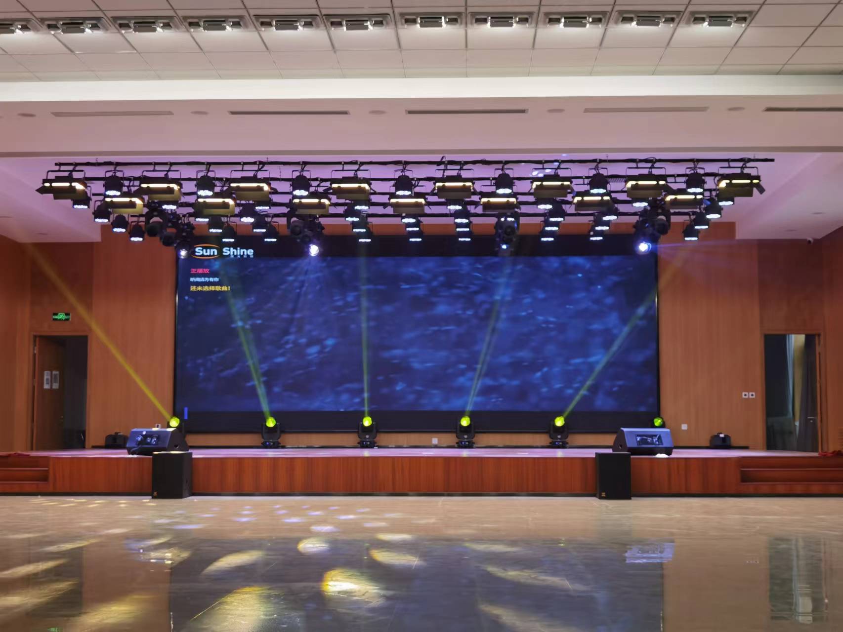 海淀区苏家坨文化活动中心音频、灯光、LED显示项目