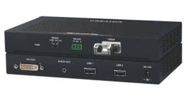 CR-uSF DVI 200R-D DVI/FIBER接收器
