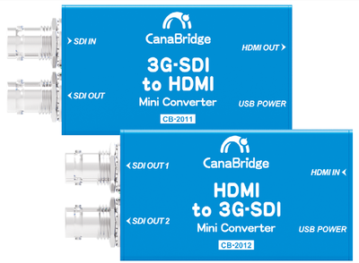 CB-1010-TX/RX &nbsp;3G-SDI 光纤延长器 CANARE
