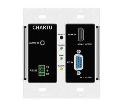 嵌墙CAT5双绞线传输器（100米） CH-CAT5WT